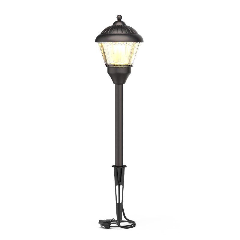 GOODSMANN Pathway Light 1.5W LED Outdoor Low Voltage Landscape Lighting 100 Lumen Hardwired Path Lights 3000K Warm White Metal Walkway Light with Cable Connectors - Image 1